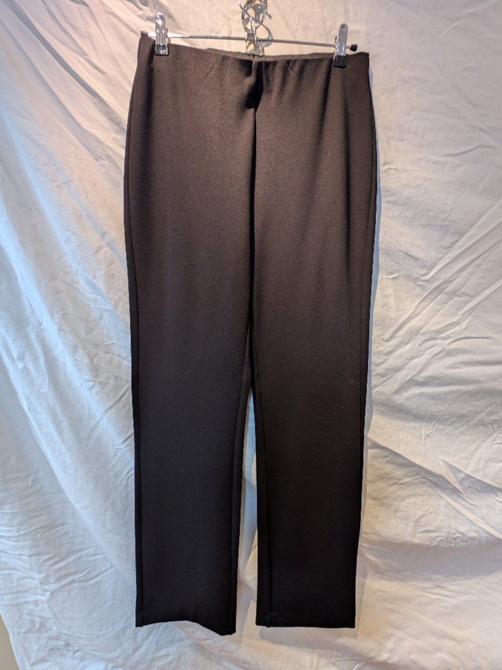 MASAI Black Stretch Pull-On Pants – Minimalist Style – Size M